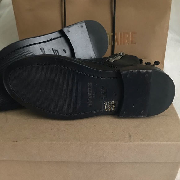 Stunning Zadig & Voltaire leather Roma boots Size 6 🥀🕸️ - Picture 14 of 15